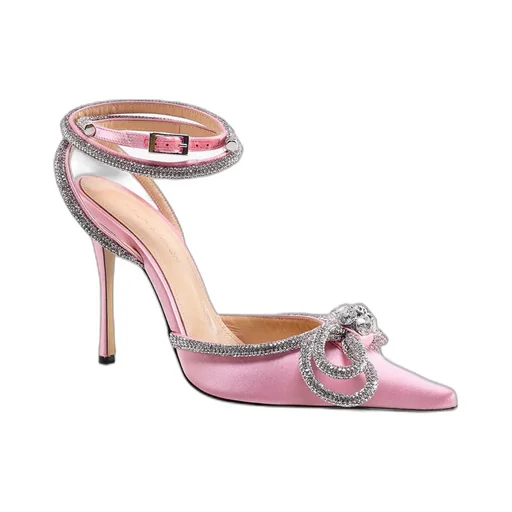 Mach & Mach Double Bow Slingback Pumps