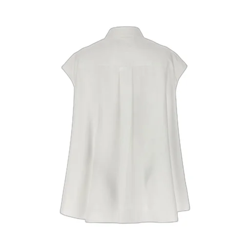 Sacai Sleeveless Poplin Shirt