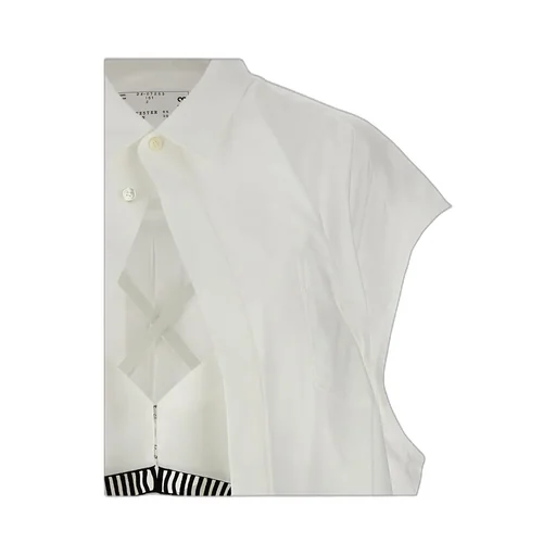 Sacai Sleeveless Poplin Shirt