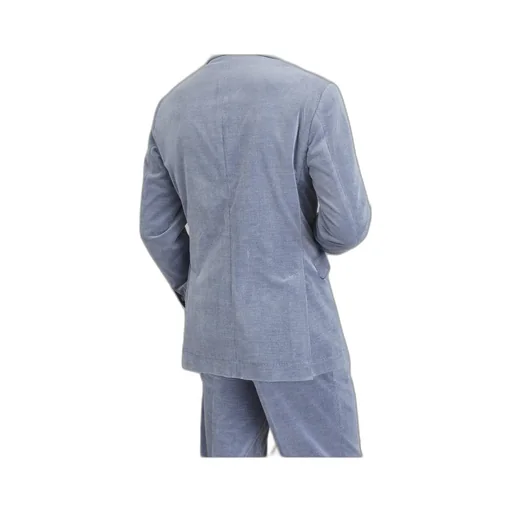 Peak-Lapel Corduroy Blazer