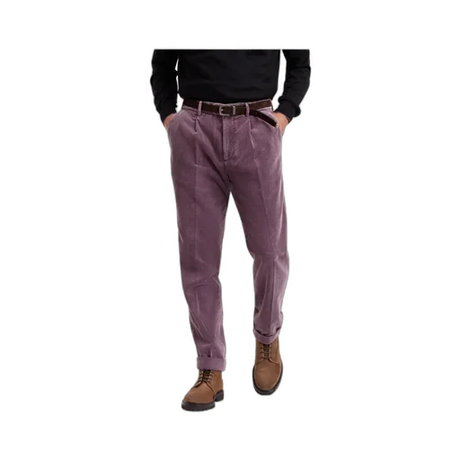 Corduroy Tapered Trousers