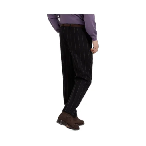 Striped Tapered Trousers