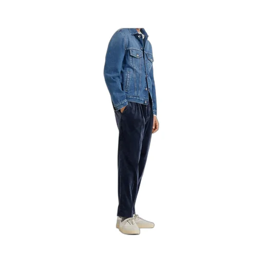 Drawstring Corduroy Trousers