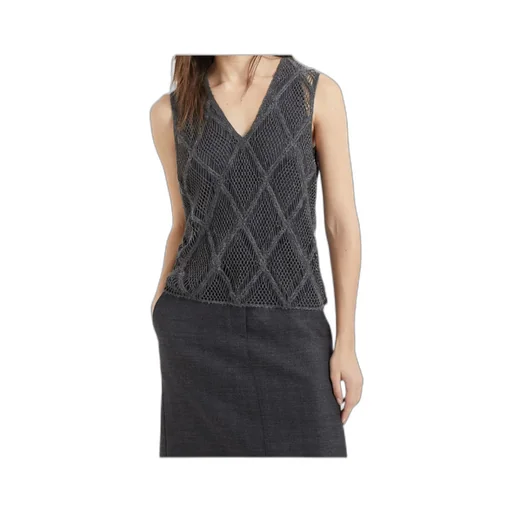 Open-Knit Vest