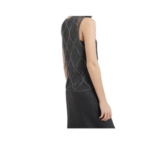Open-Knit Vest