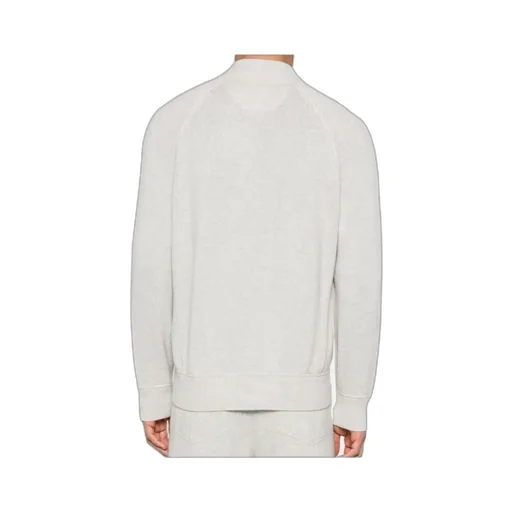 Logo-Embroidery Cashmere Cardigan