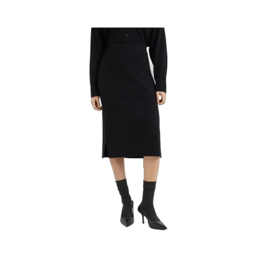 Cashmere Midi Skirt