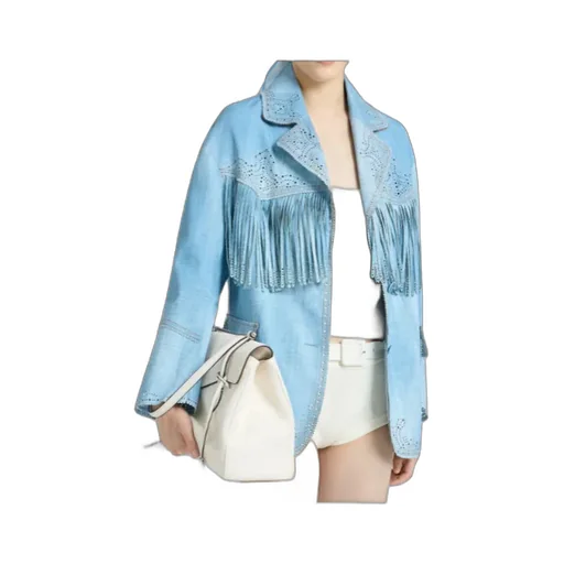 Jeans Print Marocain Jacket