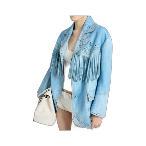 Jeans Print Marocain Jacket