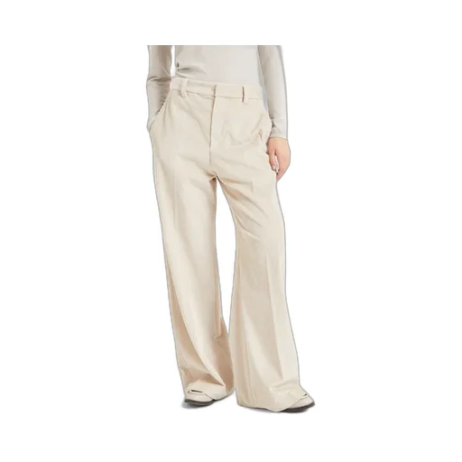 Corduroy Wide-Leg Trousers