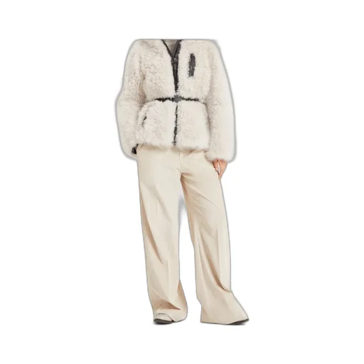 Corduroy Wide-Leg Trousers