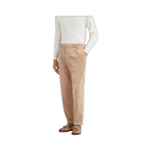 Corduroy Tapered Trousers