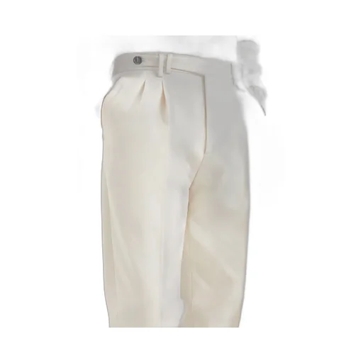 Pressed-Crease Tapered Trousers