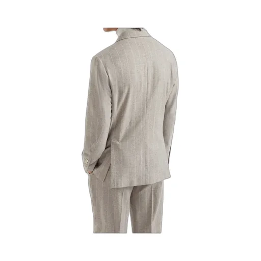 Pinstripe-Pattern Blazer