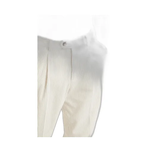 Pressed-Crease Tapered Trousers