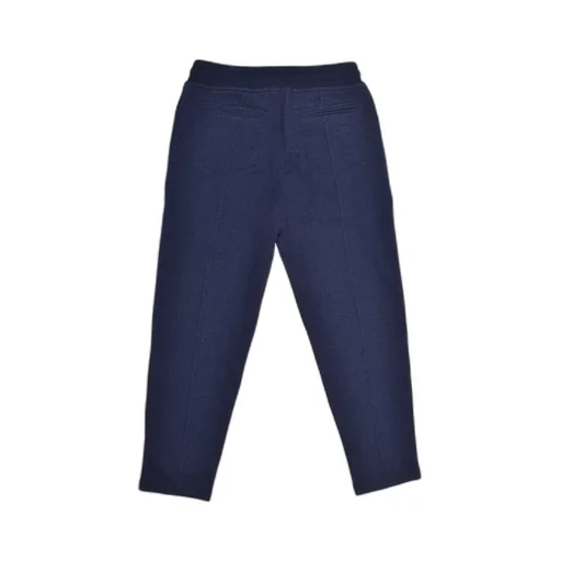 Elasticated-Waistband Wool Trousers