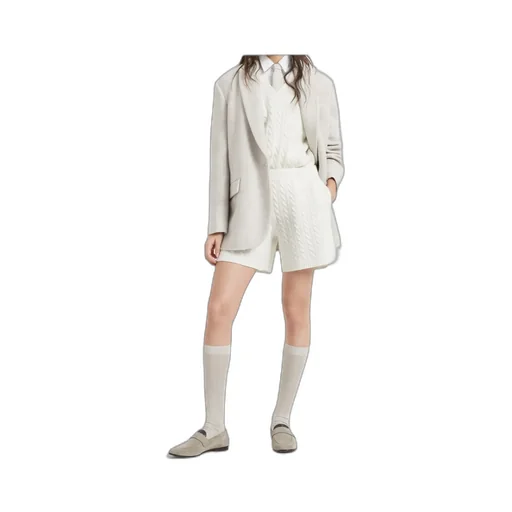Cashmere Bermuda Shorts
