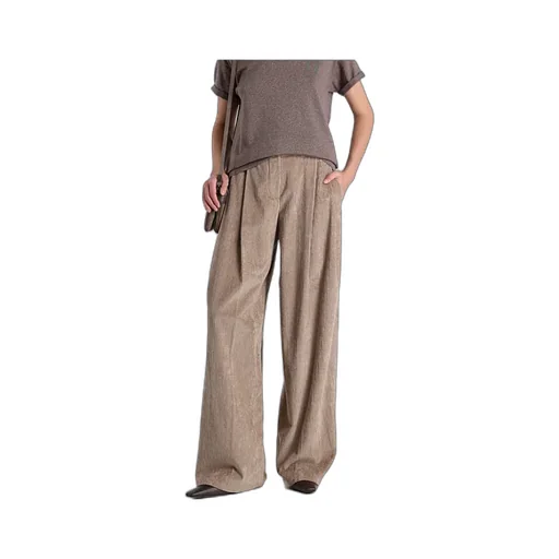 Belt-Loop Casual Pants