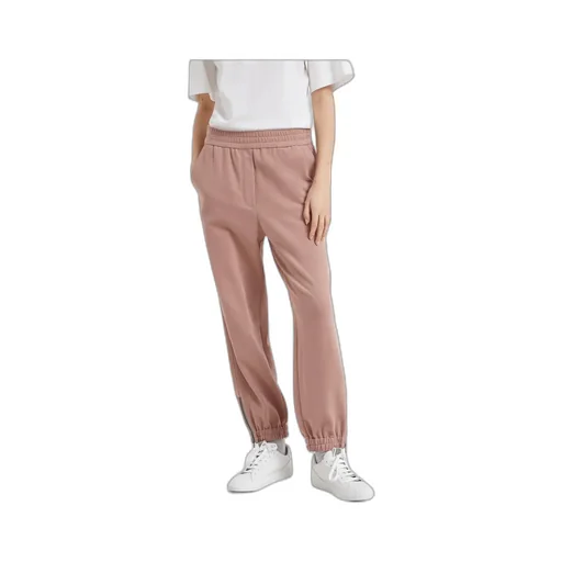 Monili-Detail Cotton Track Pants