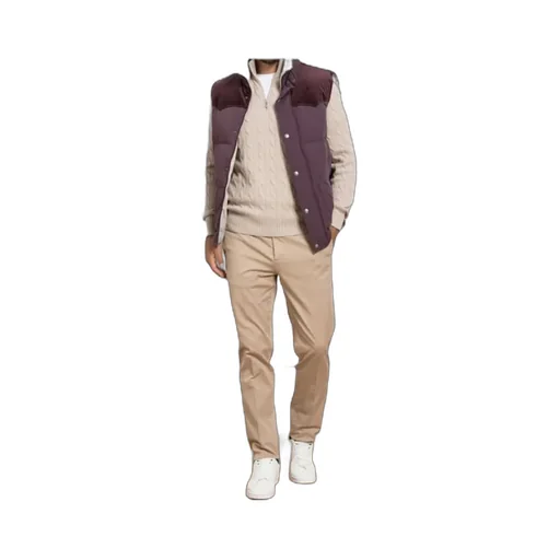 Sleeveless Cotton Coat