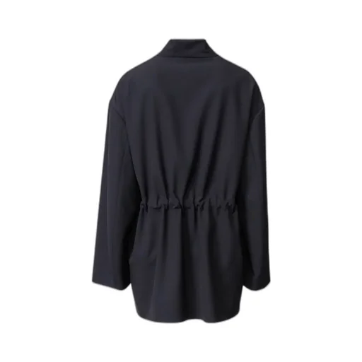 Long-Sleeved Single-Breasted Jacket