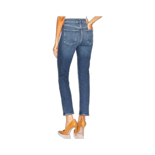 Charlotte High-Waisted Straight Leg Jeans