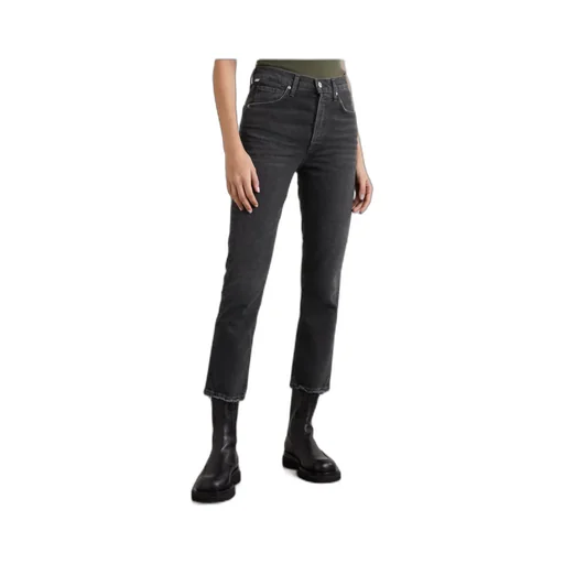 Jolene High-Waisted Straight Leg Jeans