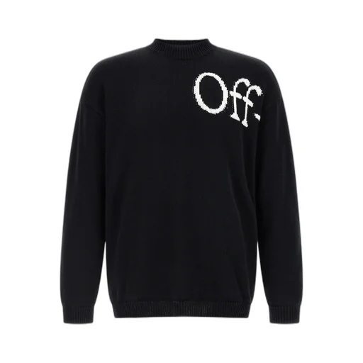 Off-White Logo Detailed Knitted Sweater