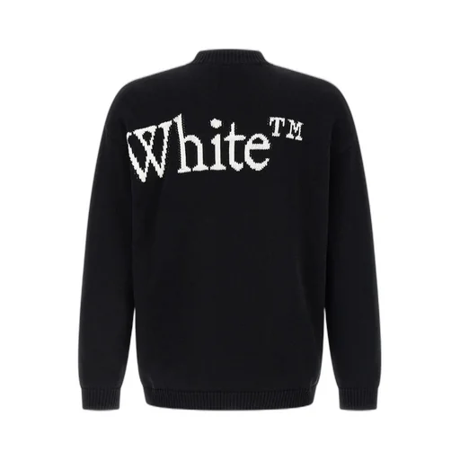 Off-White Logo Detailed Knitted Sweater