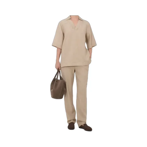 Ermo Open Neck Top