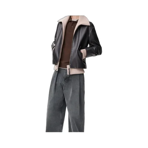 Jacket In Nappa Buffalo Skin