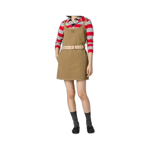 Old Gabardine Mini-Dress