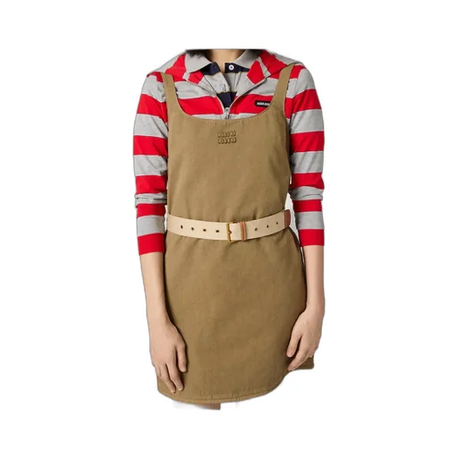 Old Gabardine Mini-Dress