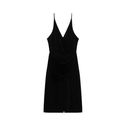 Draped Slip Dress