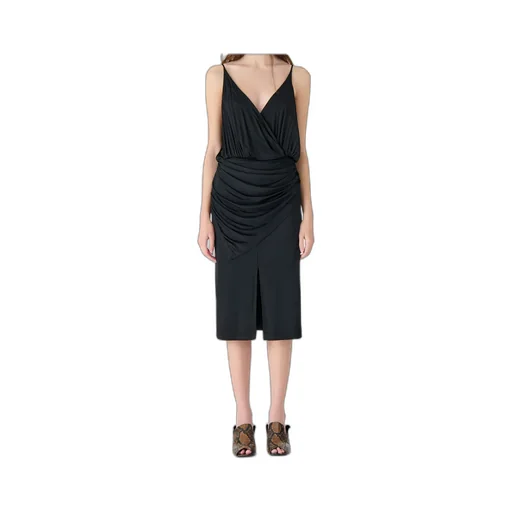 Draped Slip Dress