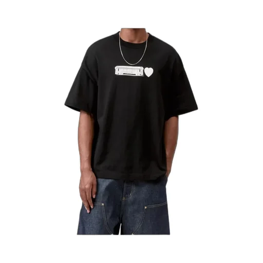 S/S Deconstructed Label T-Shirt