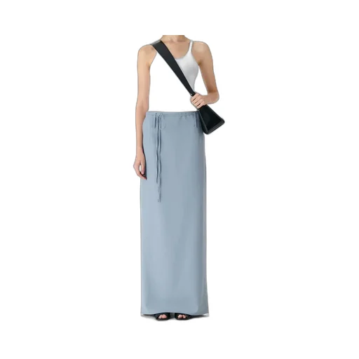 Belt Loop Midi Skirt