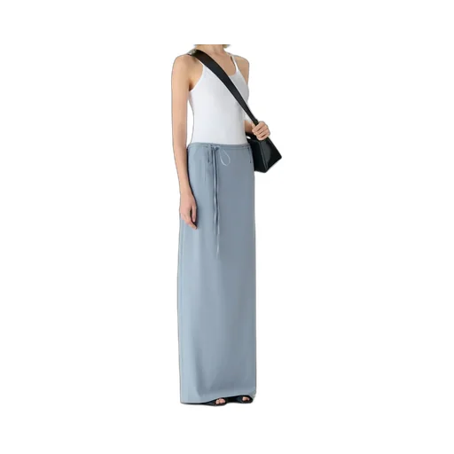 Belt Loop Midi Skirt