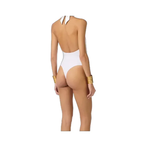 One-Piece Swimsuit With Jewel Detail
