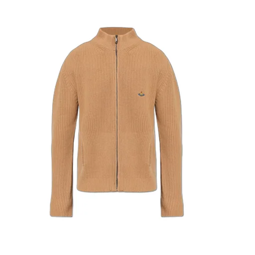 Long-Sleeved Zip-Up Cardigan