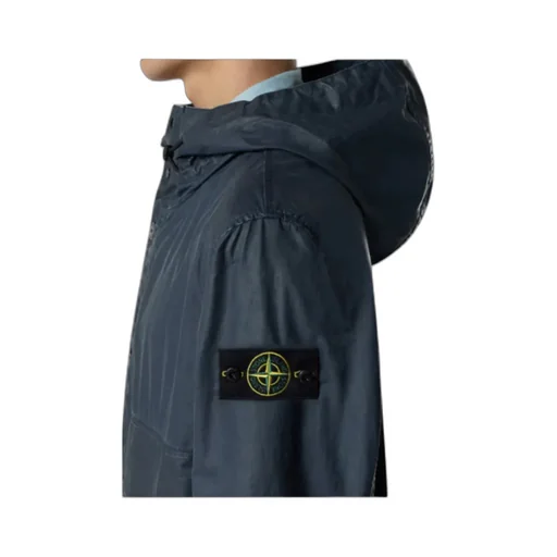 Long Hooded Parka With Storm Flaps