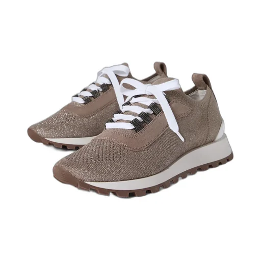 Sparkling Knit Sneakers