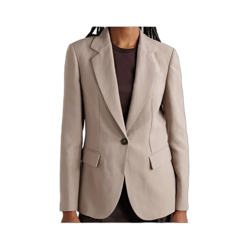Long-Sleeved Suit Jacket