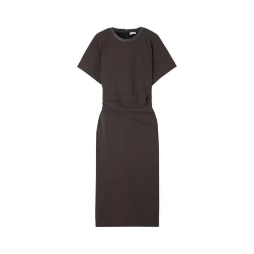 Round Neck Short Sleeve Dress