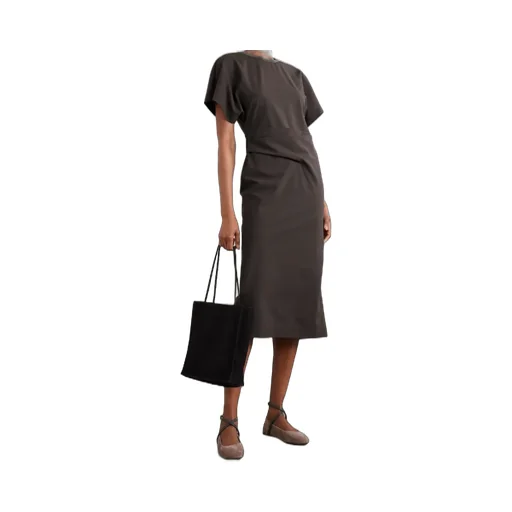 Round Neck Short Sleeve Dress