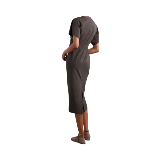 Round Neck Short Sleeve Dress