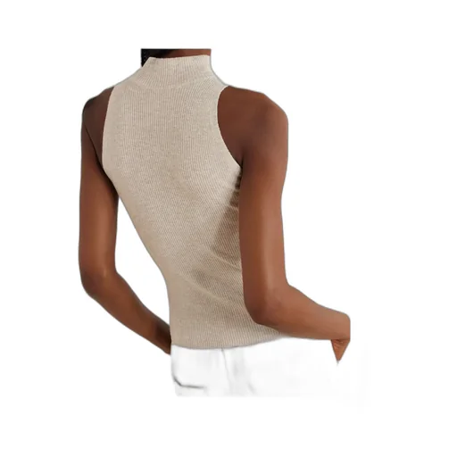 Sleeveless Knitted Vest