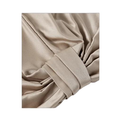 Sasha Gathered Duchesse-Satin Hair Wrap