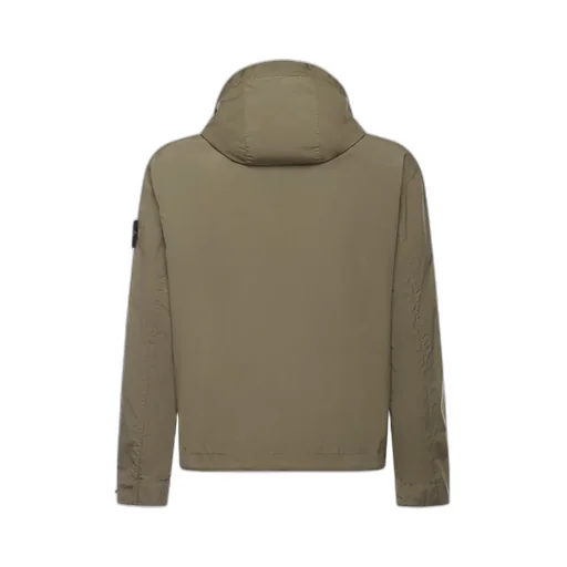 Stone Island Zip-Up Hooded Jacket