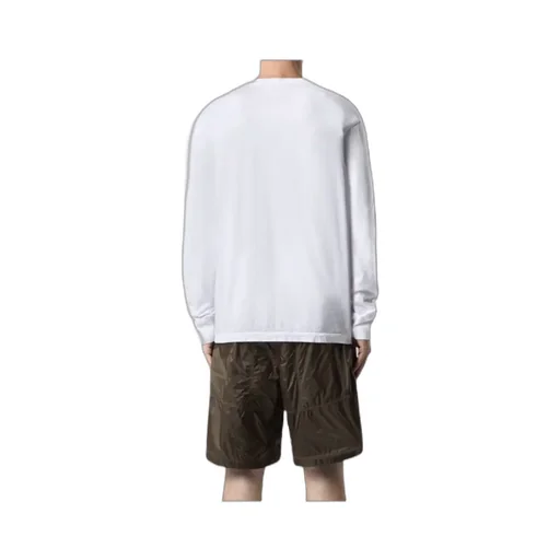 Stone Island Logo Patch Long Sleeved T-Shirt